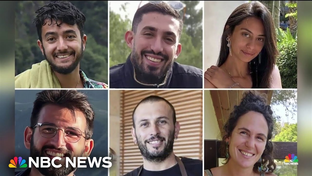 IDF recovers bodies of 6 hostages killed by Hamas, including American Hersh Goldberg-Polin, in Gaza