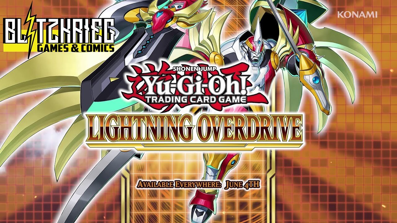 Yu-Gi-Oh! Lightning Overdrive Booster Box Opening YGO