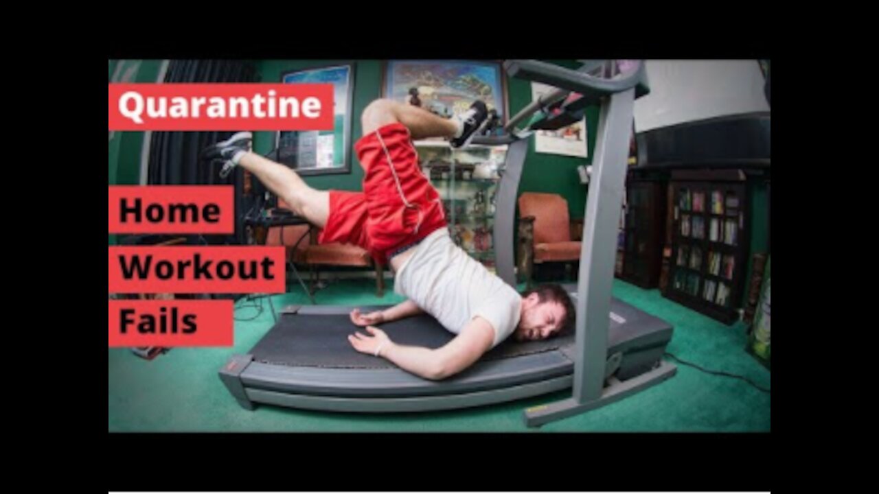 Workout from home fails in quarantine - Funny Fail Compilation