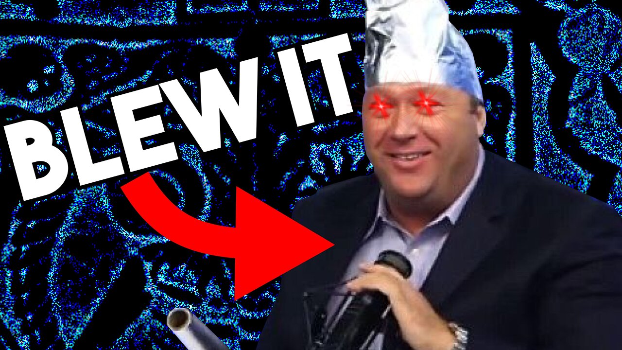 ALEX JONES WAS RIGHT, but...