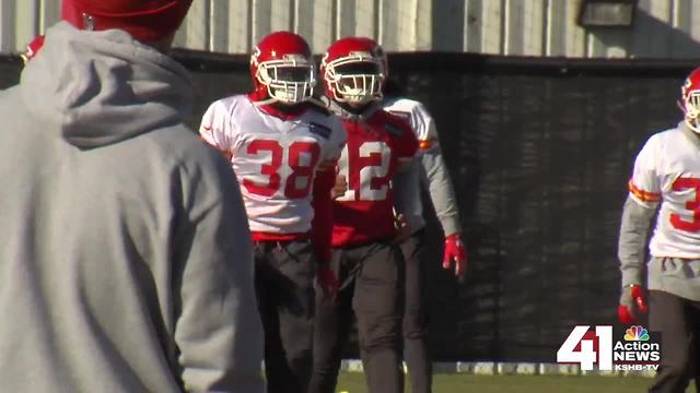 Chiefs return to practice, work to finish schedule strong