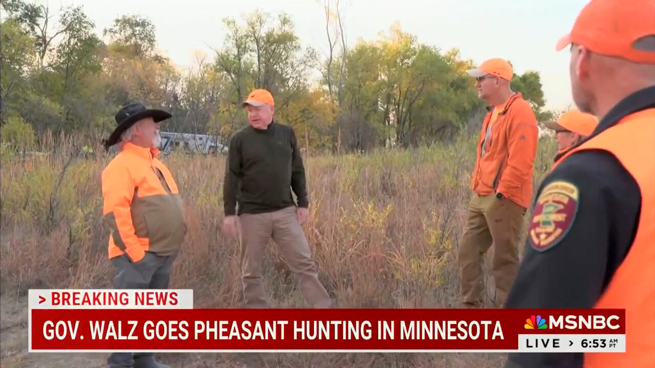 Tim Walz Kicks Off His Manly Man Tour With A Pheasant Hunt (Without Guns) - It Doesn't Go Well