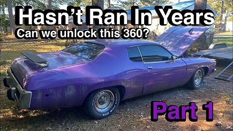 1974 Plymouth Satellite with a Locked Up 360