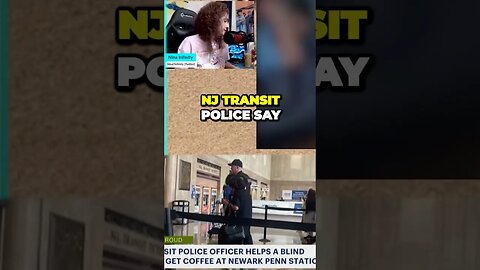 New Jersey transit officer's act of kindness for blind woman