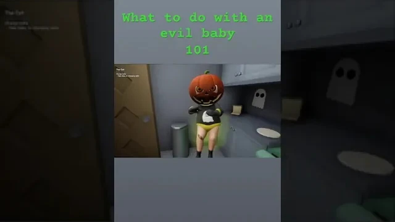 What to do with an evil baby 101 #youtubeshorts #gamingcommunity
