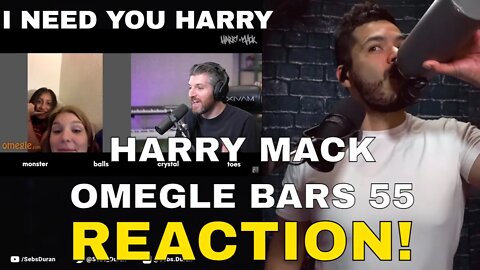 Harry Mack Omegle Bars 55 Reaction | Love how the dude encourages the youngsters