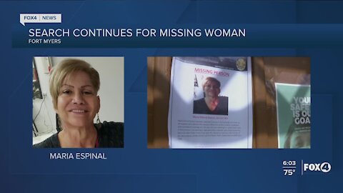 Police continue search fir missing woman