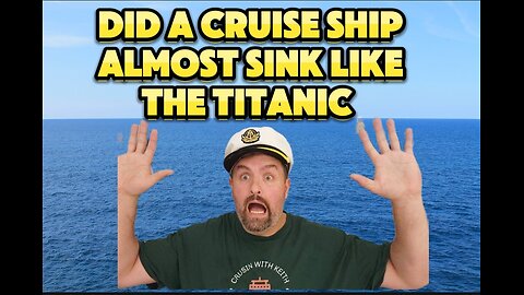 A cruise ship almost sinks