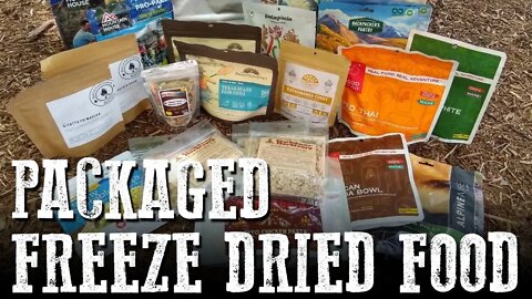 Survival Dispatch Live: Packaged Freeze Dried Food