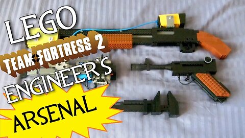 Team Fortress 2: LEGO Engineer's FULL Arsenal (Rescue Ranger, Lugermorph, Gunslinger, etc.)