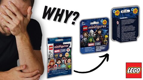 The TRUTH Behind The New LEGO Minifigure Packaging…