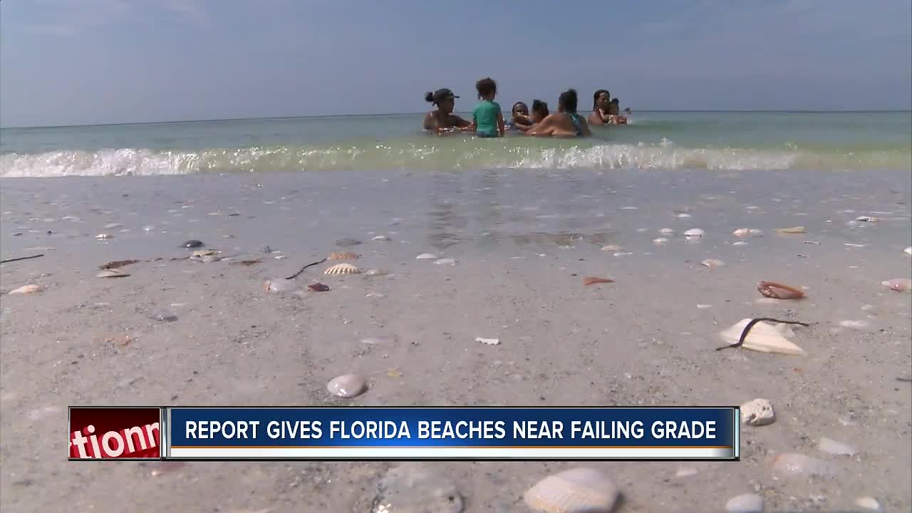 Florida beaches earn "D" grade in annual report card