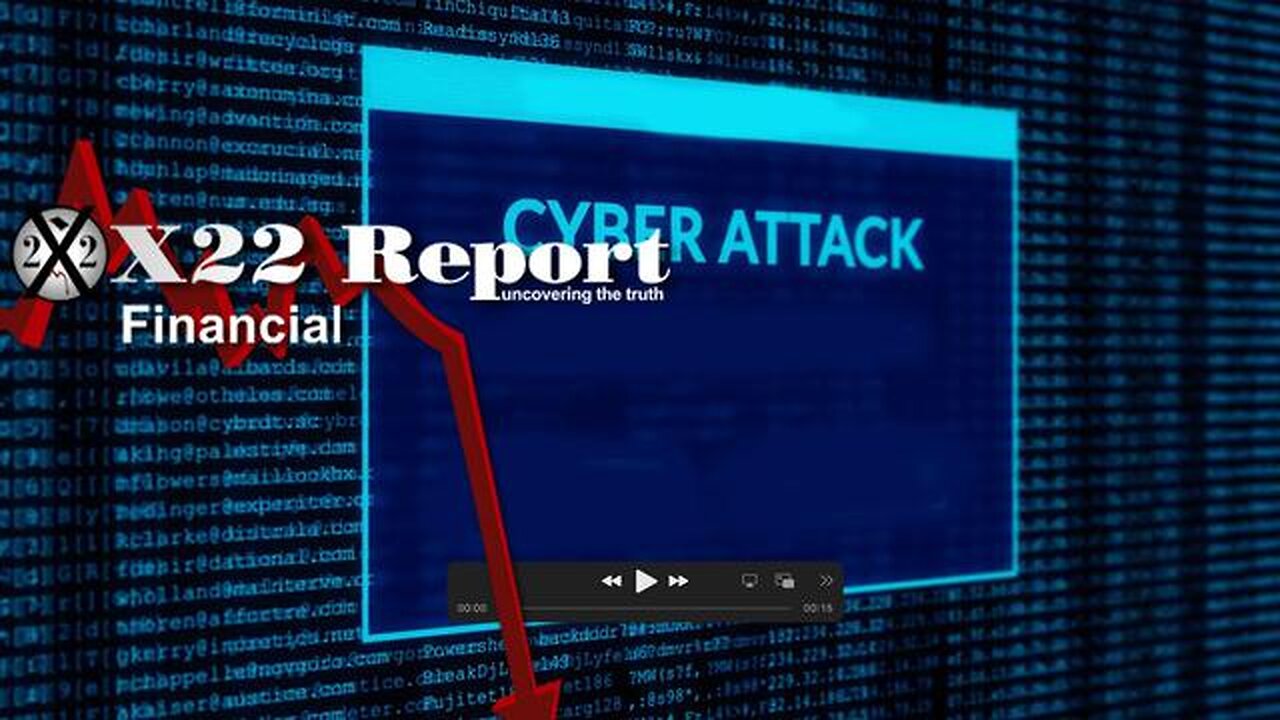 EP. 3095A - THE ECONOMY IS CRASHING, HOW DO YOU COVER IT UP, CYBER ATTACK