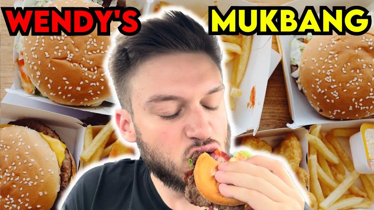 Personal Trainer Mukbang WENDY'S MUCK