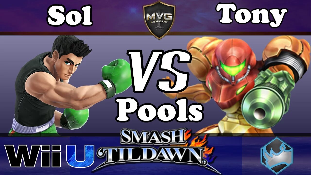 MVG|Sol (Little Mac) vs. Tony (Ness & Samus) - SSB4 Pools - Smash 'til Dawn