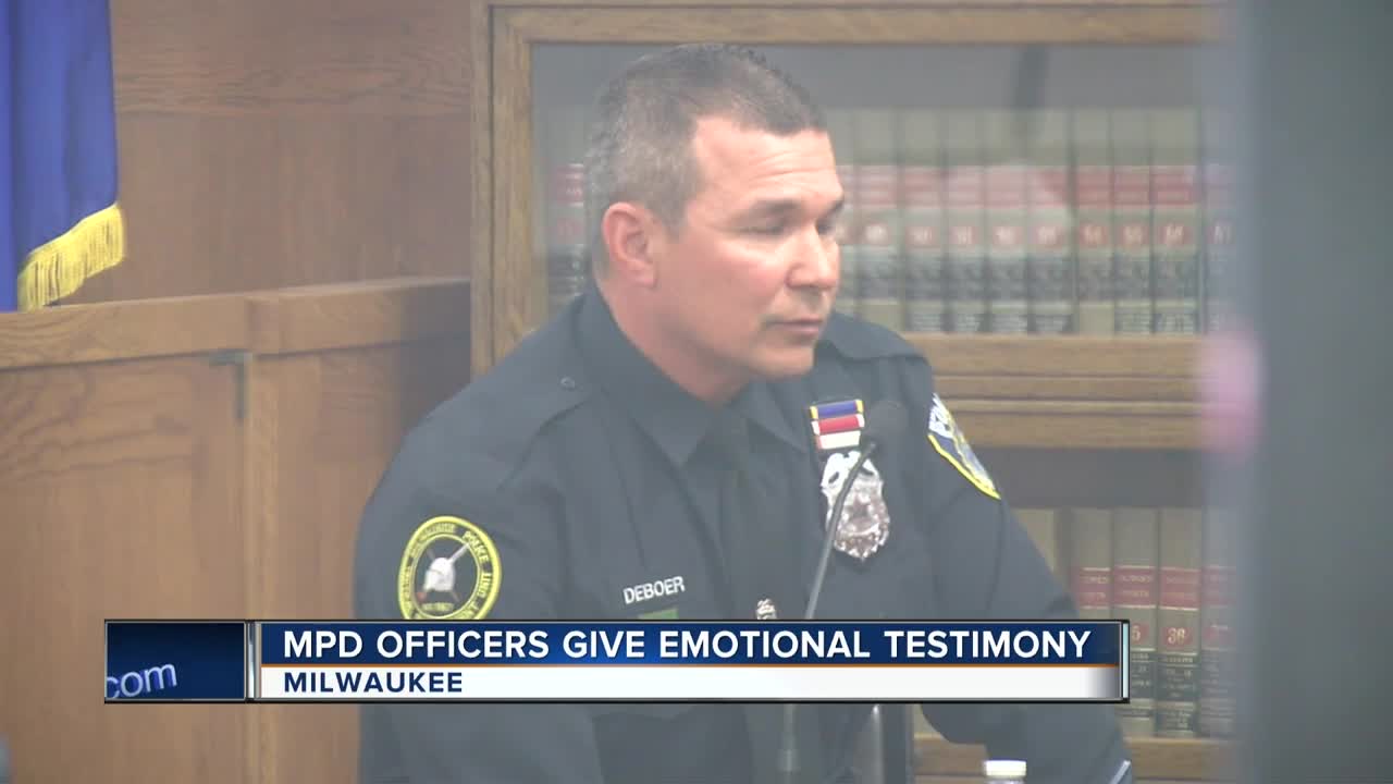 MPD officers give emotional testimony at Fricke trial