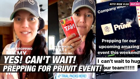 Prepping For An Upcoming Amazing Event! Can't Wait! |KETO Mom Vlog