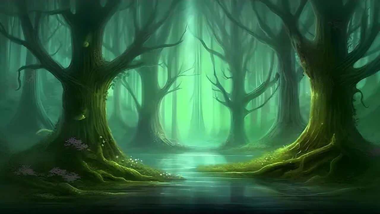 Fantasy Forest Ambience | Fantasy Music & Relaxing Forest Sounds | Celtic Forest