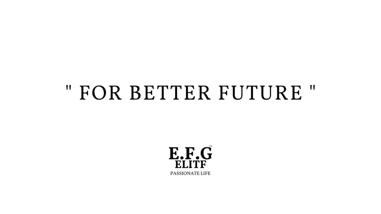 The Next 365 Days Think Passion, Think EFGELITF®, We build value for the future #EFGELITF