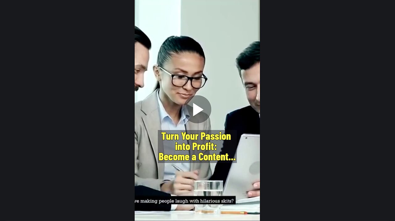 Turn Your Passion into Profit Become a Content Creator!