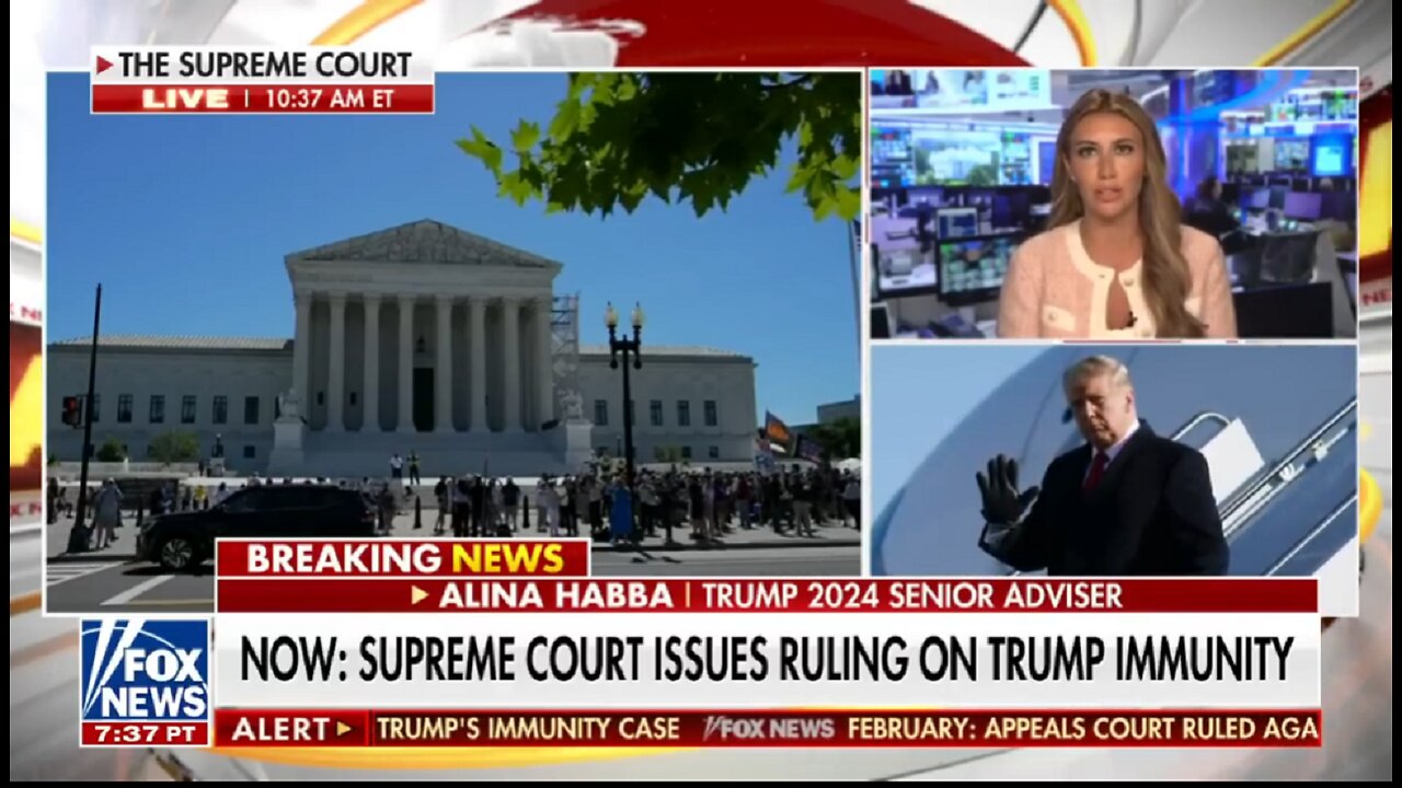 'RIGHT DECISION': Alina Habba hails SCOTUS immunity ruling