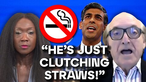 Just drawing attention away from his failures! Why is Rishi bothering with this smoking ban? 🚭