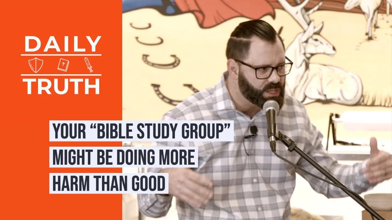 Your “Bible Study Group” Might Be Doing More Harm Than Good