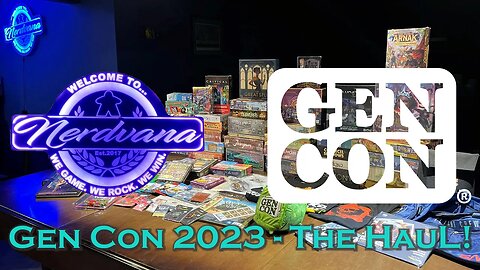 Gen Con 2023 The Haul!