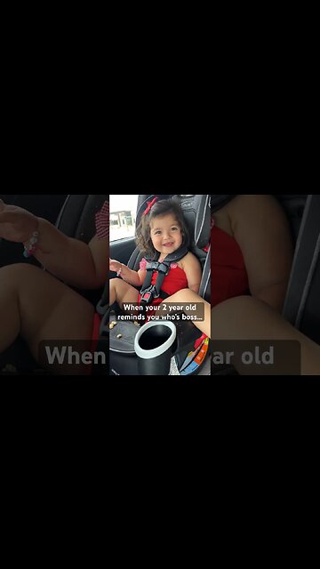 She just lets us think we’re in charge. #heavenhelpus #2yearsold #toddlers #parenting #family