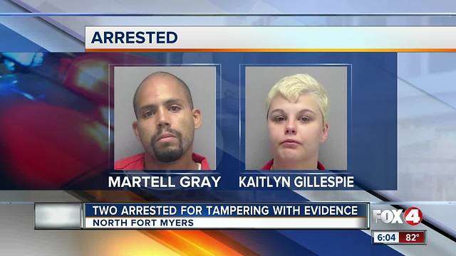 Two Arrested for Tampering with Evidence