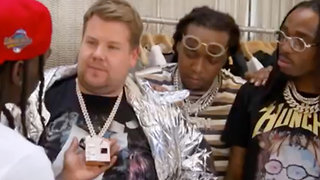 Migos Gives James Corden HILARIOUS Makeover!