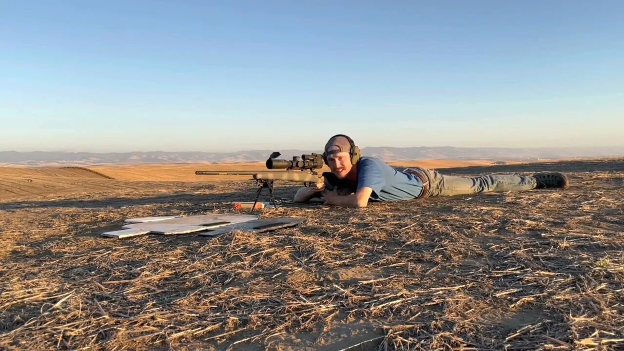 A hunting rifle can make hits how far_ Bergara Wilderness Ridge .300WM Long Range @ 21