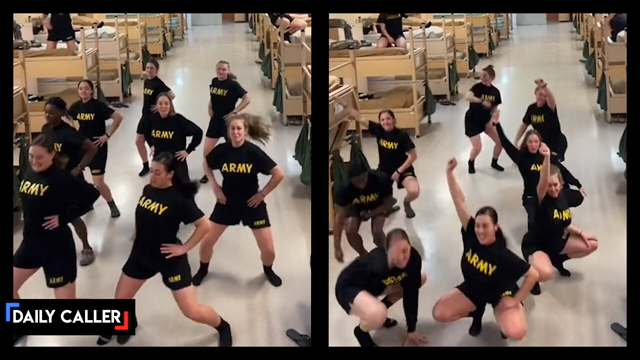 Women Dance On TikTok While In Training For The Army