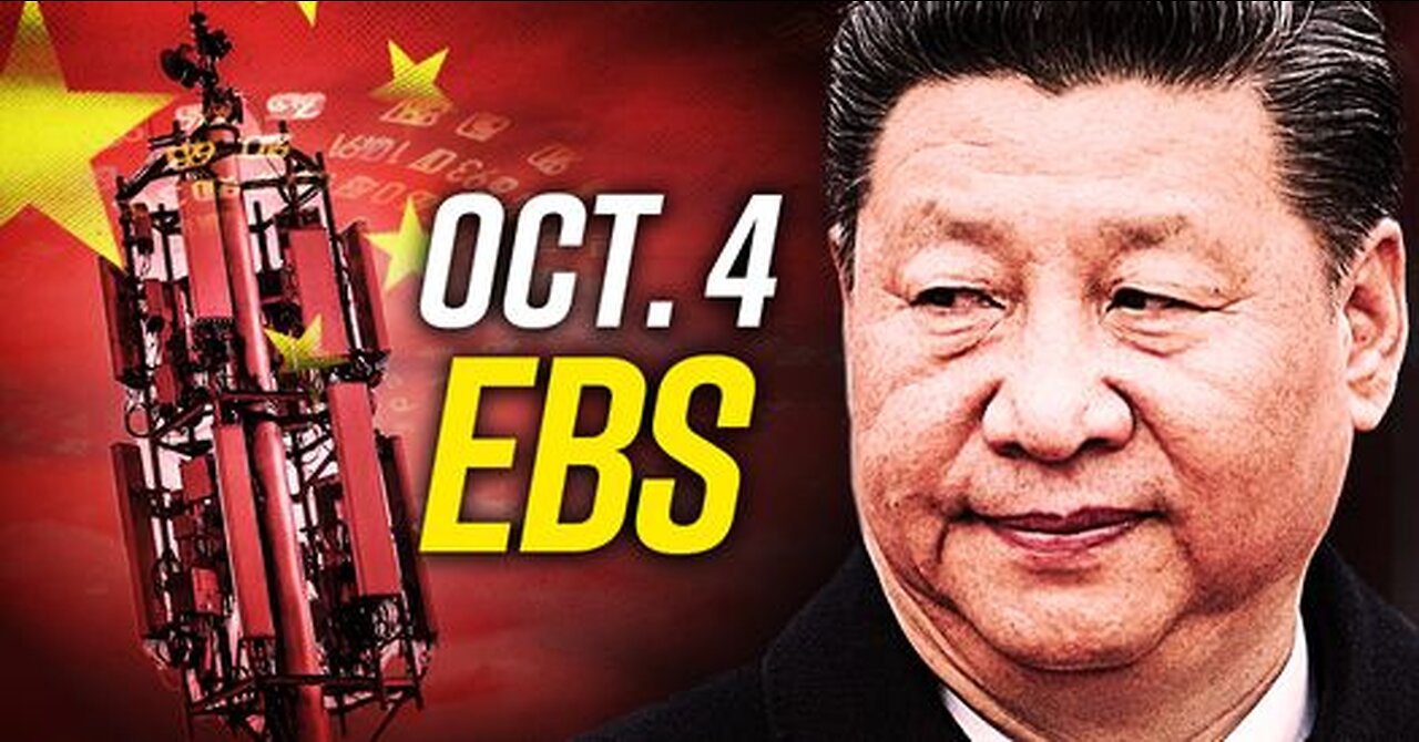 Disturbing Connection Between the October 4th EBS & the CCP | MAN IN AMERICA 9.26.23 10pm