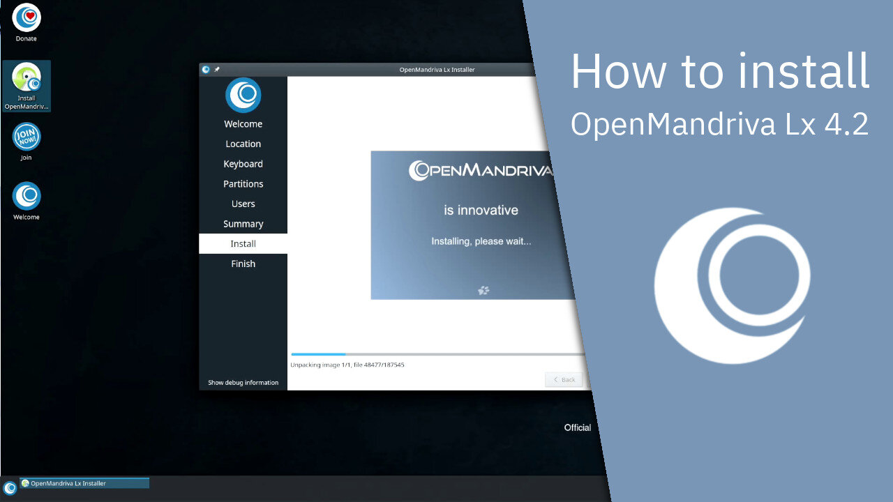 How to install OpenMandriva Lx 4.2