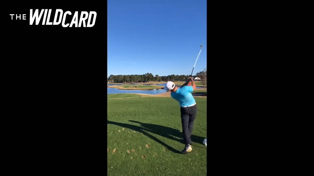 Watch: No-handed Golfer Sinks Perfect Hole-in-one