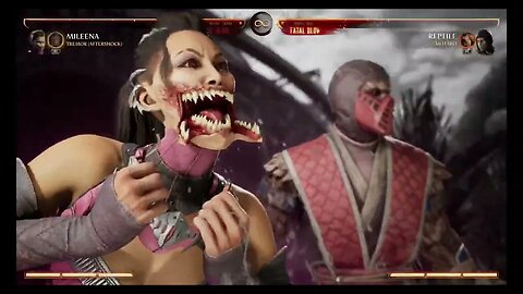 Mortal Kombat 1 2023 Mileena & Tremor Kameo Fatal Blow