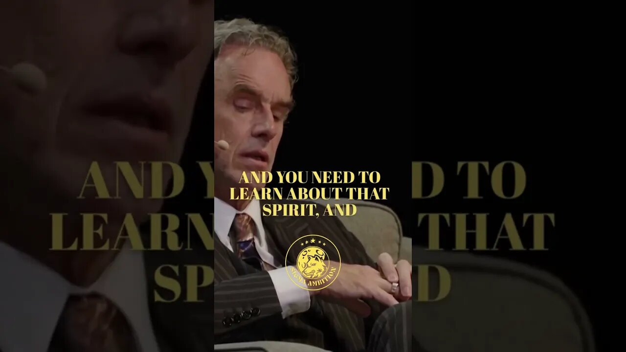 you need to learn about this spirit - JORDAN B. PETERSON#shorts#jordanpeterson#sigma