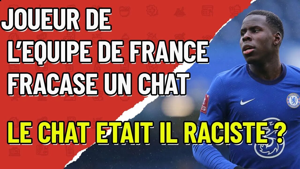 joueur international français Kurt Zouma violente son chat