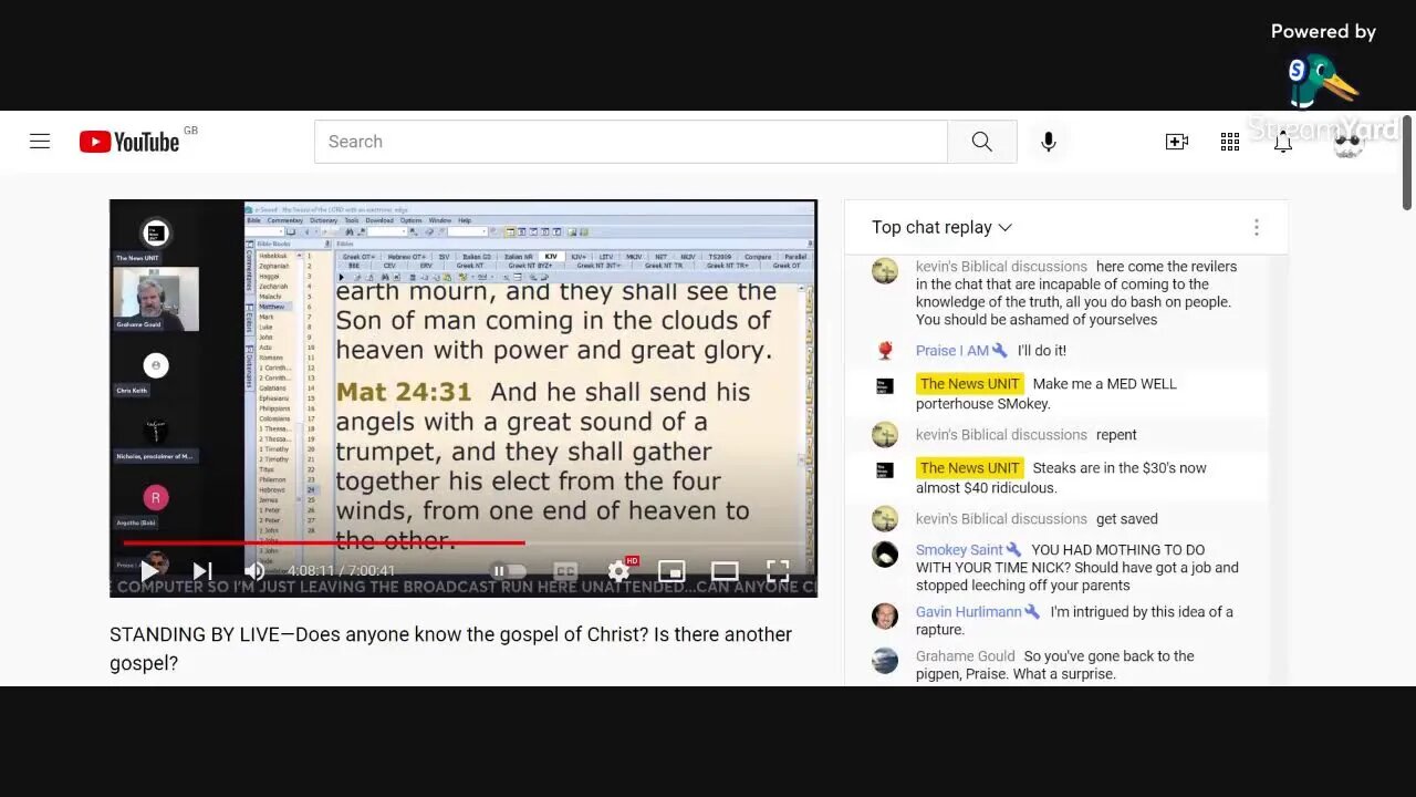 #KJV Chat