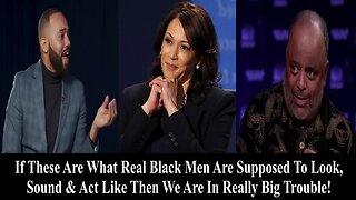 Kamala Harris Interviews With 2 Fruit Booty Men To Sure Up The Black Male Vote! You Convinced?