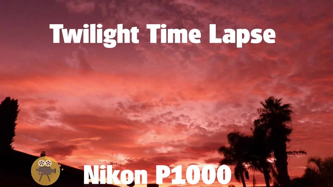 Twilight Time Lapse (January 8-2023) Nikon P1000