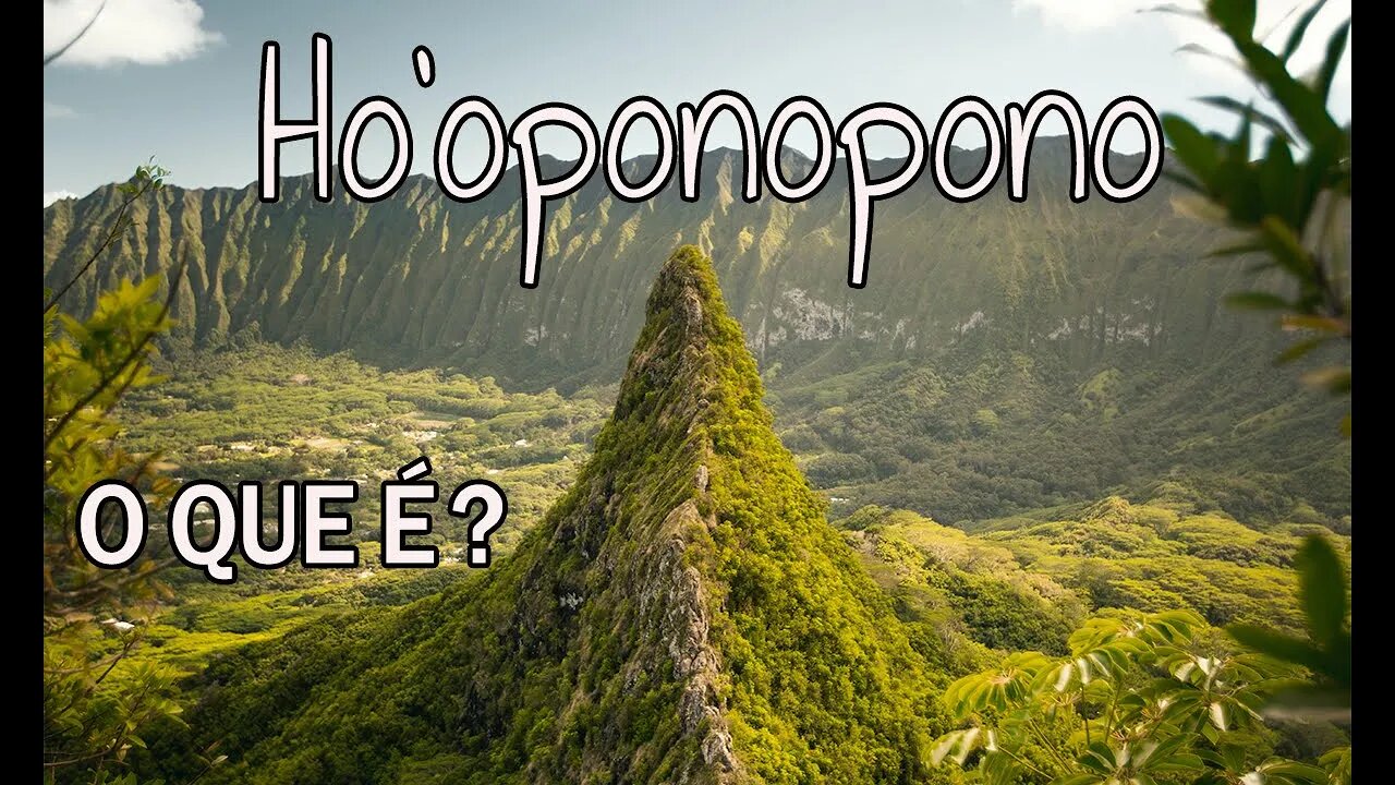 Ho'oponopono o que é ?