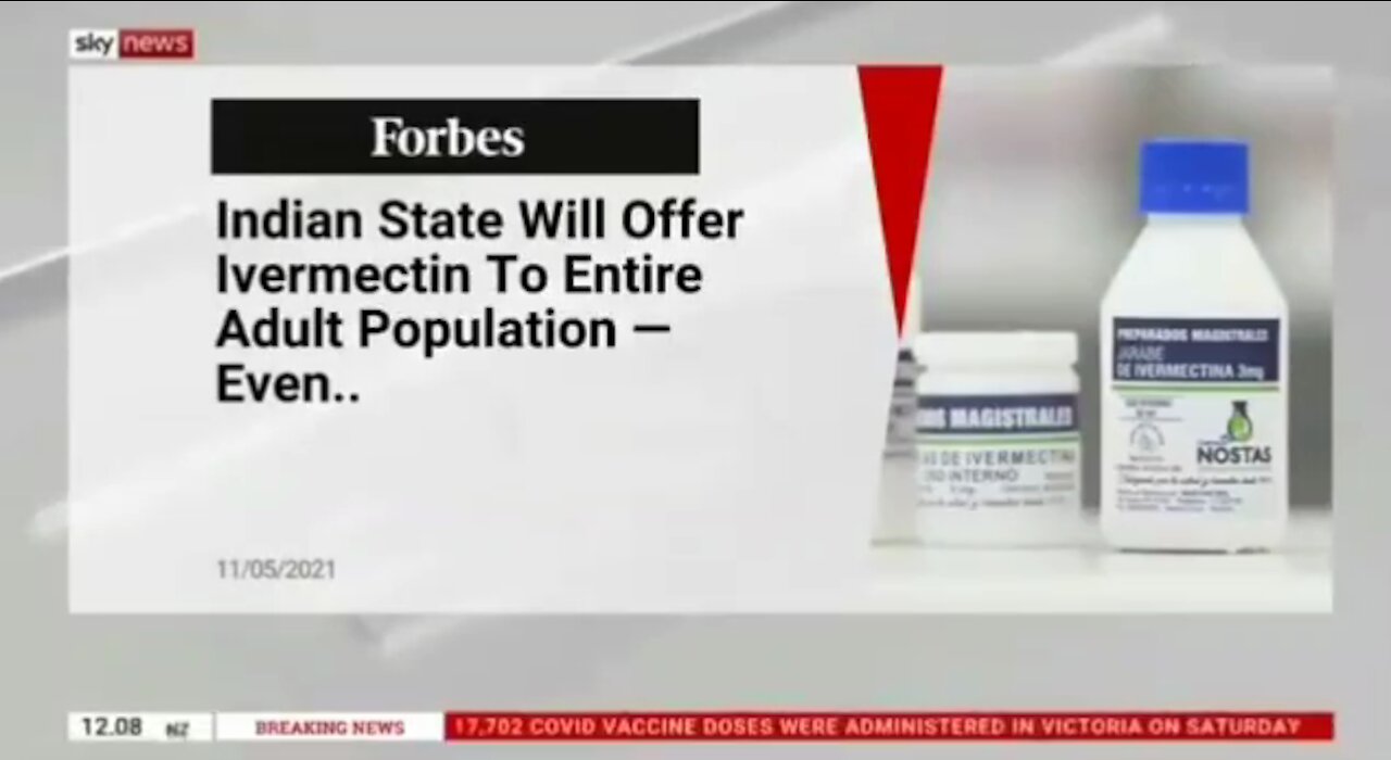 SKY NEWS AU: "India is crushing COVID with Ivermectin"