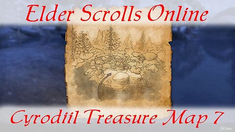 Cyrodiil Treasure Map 7 vii Elder Scrolls Online ESO