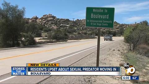 Residents upset sexual predator moving in