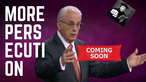 John MacArthur MORE PERSECUTION IS COMING - What To Do