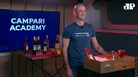 Aprenda a fazer um drink Americano com a Campari Academy