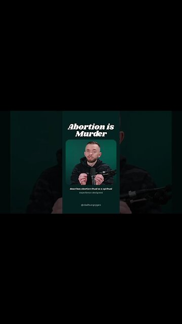 Ab*rtion 🥼is MURDER! 🪦