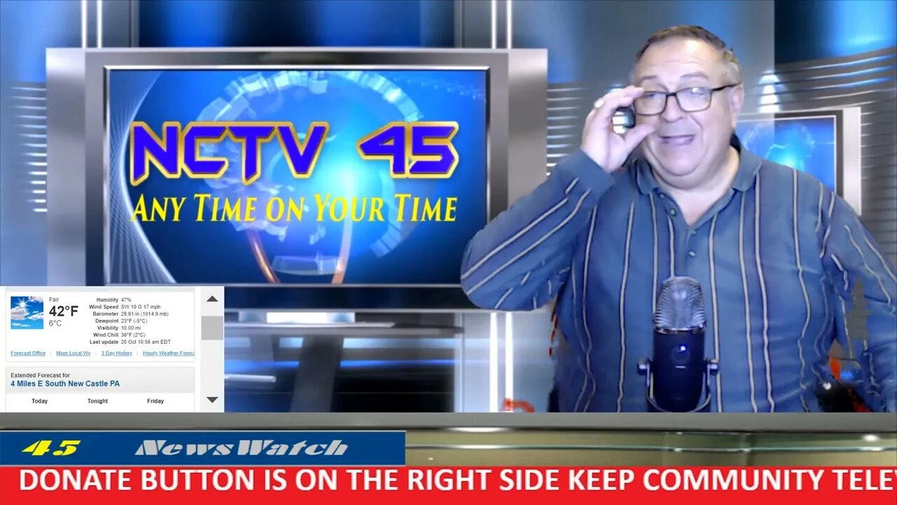 NCTV45 NEWSWATCH MIDDAY THURSDAY OCTOBER 20 2022 WITH ANGELO PERROTTA